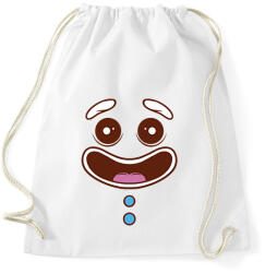 printfashion Mézeskalács fej - Sportzsák, Tornazsák - Fehér (14711670)