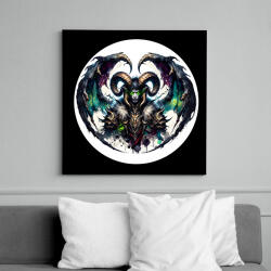 printfashion Illidan - World of Warcraft - WoW reload - Vászonkép - Fekete (15392008)