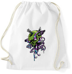 printfashion Octopus Tentacle - Sportzsák, Tornazsák - Fehér (1786856)