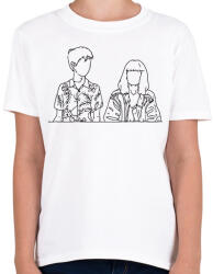 printfashion End of the f**king world - Gyerek póló - Fehér (2490022)