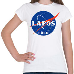 printfashion Lapos-föld - Női póló - Fehér (13208039)