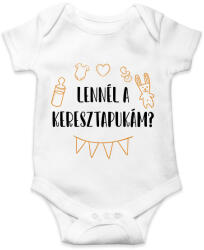printfashion Lennél a keresztapukám? - Baba Body - Fehér (7114725)