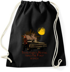 printfashion SPN- DEAN - Sportzsák, Tornazsák - Fekete (4742721)