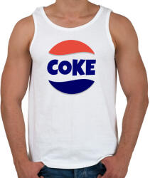 printfashion COKE - Férfi atléta - Fehér (10151210)
