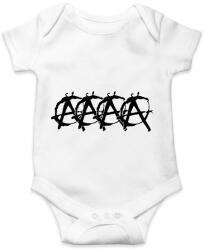 printfashion Anarchista audis - Baba Body - Fehér (1332472)