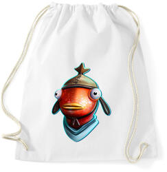 printfashion Fortnite FishStick - Sportzsák, Tornazsák - Fehér (14477775)