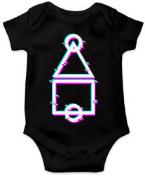 printfashion Squid Game Logo - Baba Body - Fekete (5445861)