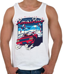 printfashion Karácsonyi futam-Xmas run - Férfi atléta - Fehér (5723417)