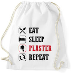 printfashion Kőműves - Sportzsák, Tornazsák - Fehér (10292033)