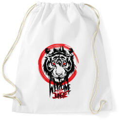 printfashion welcome2 the jungle - Sportzsák, Tornazsák - Fehér (265804)