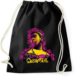 printfashion SNOWFALL - Sportzsák, Tornazsák - Fekete (16575130)