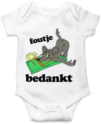 printfashion Patkány - Baba Body - Fehér (1329580)