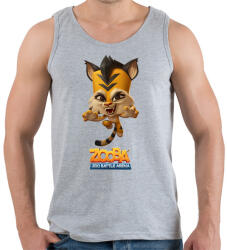 printfashion Zooba - Jade - Férfi atléta - Sport szürke (4603113)