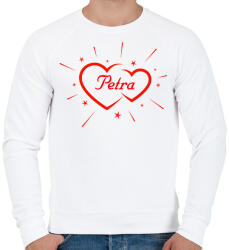 printfashion Petra - Férfi pulóver - Fehér (13532464)