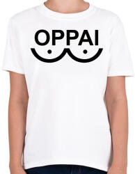 printfashion Oppai Saitama - Gyerek póló - Fehér (2274042)