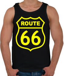 printfashion route 66 - Férfi atléta - Fekete (11593590)