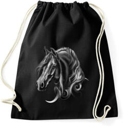 printfashion horse spirit - Sportzsák, Tornazsák - Fekete (307352)