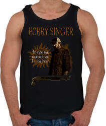 printfashion bobby singer - Férfi atléta - Fekete (2476369)