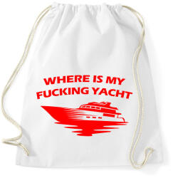 printfashion Yacht - Sportzsák, Tornazsák - Fehér (14145653)