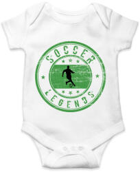 printfashion soccer legengds - Baba Body - Fehér (3784573)