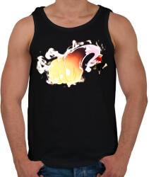 printfashion Monkey D. Luffy ütés - Férfi atléta - Fekete (14211792)