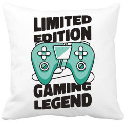 printfashion Gamer legenda - limited edition - Párnahuzat, Díszpárnahuzat - Fehér (5622569)