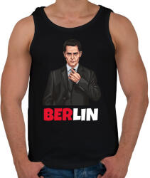 printfashion BERLIN - Férfi atléta - Fekete (10022432)