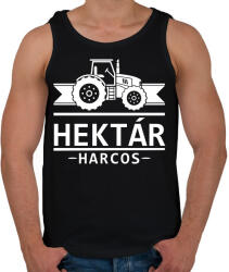 printfashion Hektár Harcos - Férfi atléta - Fekete (2166012)
