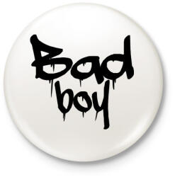 printfashion bad boys 2 - Kitűző, hűtőmágnes - Fehér (4576761)