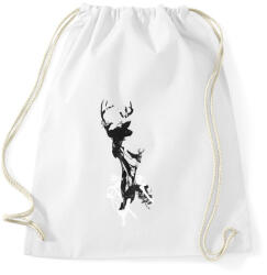 printfashion Last time I was a deer - Sportzsák, Tornazsák - Fehér (226374)