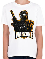 printfashion COD: Warzone - Gyerek póló - Fehér (4289942)