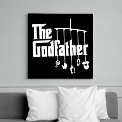 printfashion Keresztapa - The Godfather - Vászonkép - Fekete (7262017)