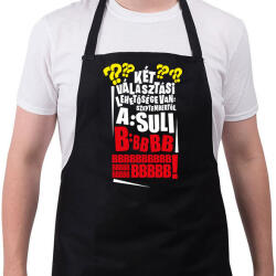 printfashion Szeptembertől Suli - Kötény - Fekete (16512307)