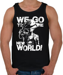 printfashion One Piece - New World - Férfi atléta - Fekete (14257364)