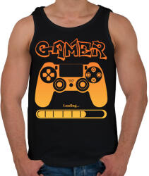 printfashion Gamer - Férfi atléta - Fekete (5310484)