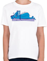 printfashion Egér edzés - Gyerek póló - Fehér (13096367)