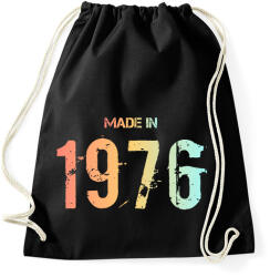printfashion 1976 - Sportzsák, Tornazsák - Fekete (6225235)
