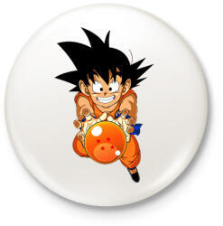 printfashion goku - Kitűző, hűtőmágnes - Fehér (12422931)