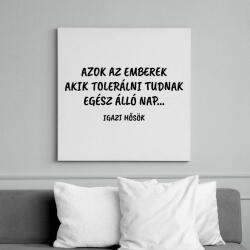 printfashion Azok az emberek - Vászonkép - Fehér (16002074)