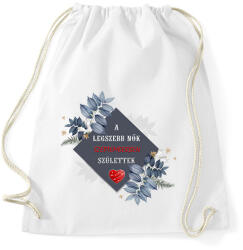 printfashion Legszebb nők szeptember - Sportzsák, Tornazsák - Fehér (2745100)