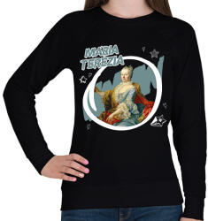 printfashion Mária Terézia - Női pulóver - Fekete (9942646)