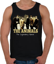 printfashion the animals band - Férfi atléta - Fekete (2702111)