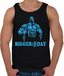 printfashion Bigger bay the day - Piana - Férfi atléta - Fekete (14938907)