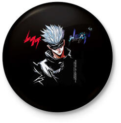 printfashion Satoru Gojo - Kitűző, hűtőmágnes - Fekete (14861336)