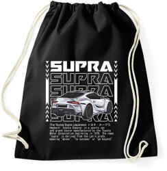 printfashion Toyota Supra - Sportzsák, Tornazsák - Fekete (16679323)