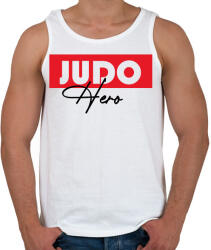 printfashion Judo hero - Férfi atléta - Fehér (7565561)
