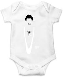 printfashion Borat - Baba Body - Fehér (1932761)