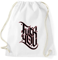 printfashion FYRedOutline-02-02 - Sportzsák, Tornazsák - Fehér (5271341)