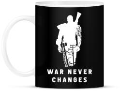 printfashion War Never Changes - Fallout - Fehér - Bögre - Fekete (1577585)