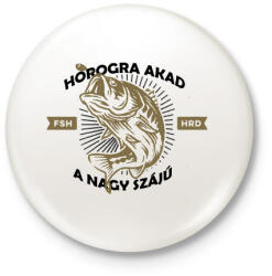 printfashion Horogra vele - Kitűző, hűtőmágnes - Fehér (3088193)